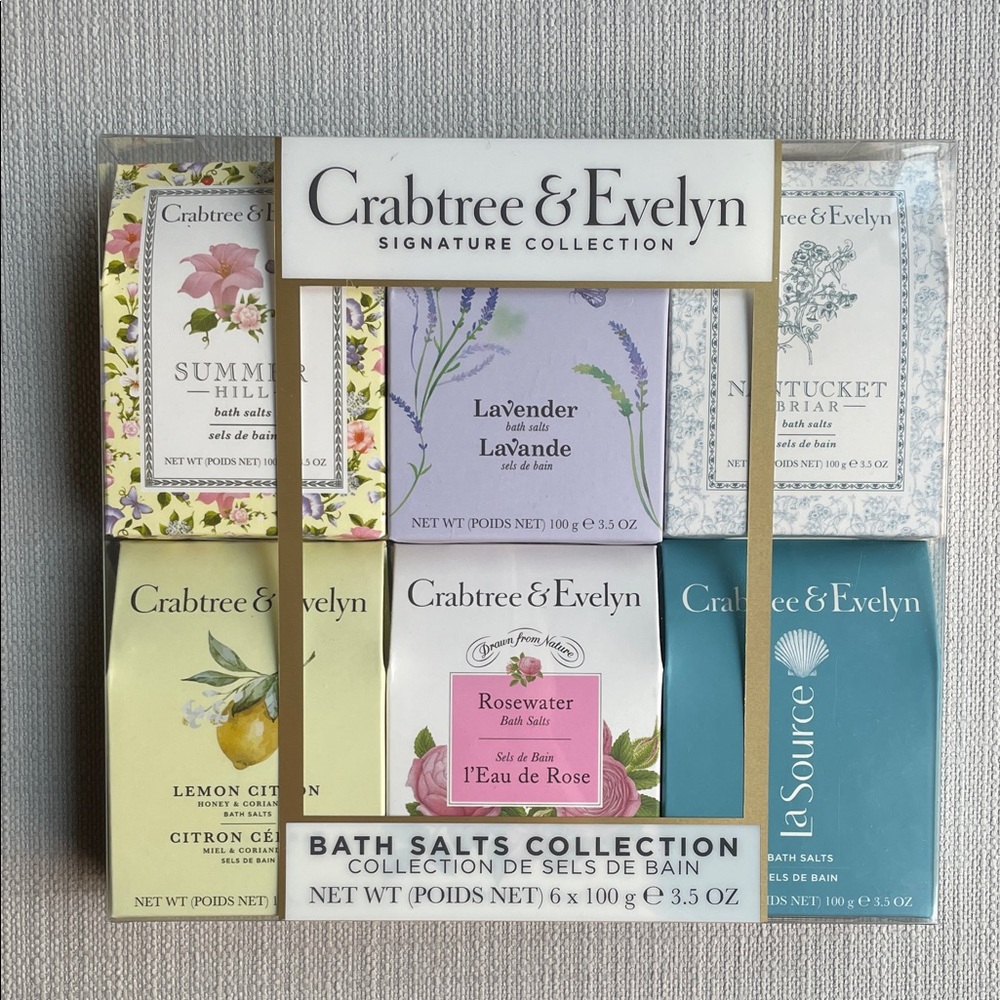 Crabtree & Evelyn Signature Bath Salts Set